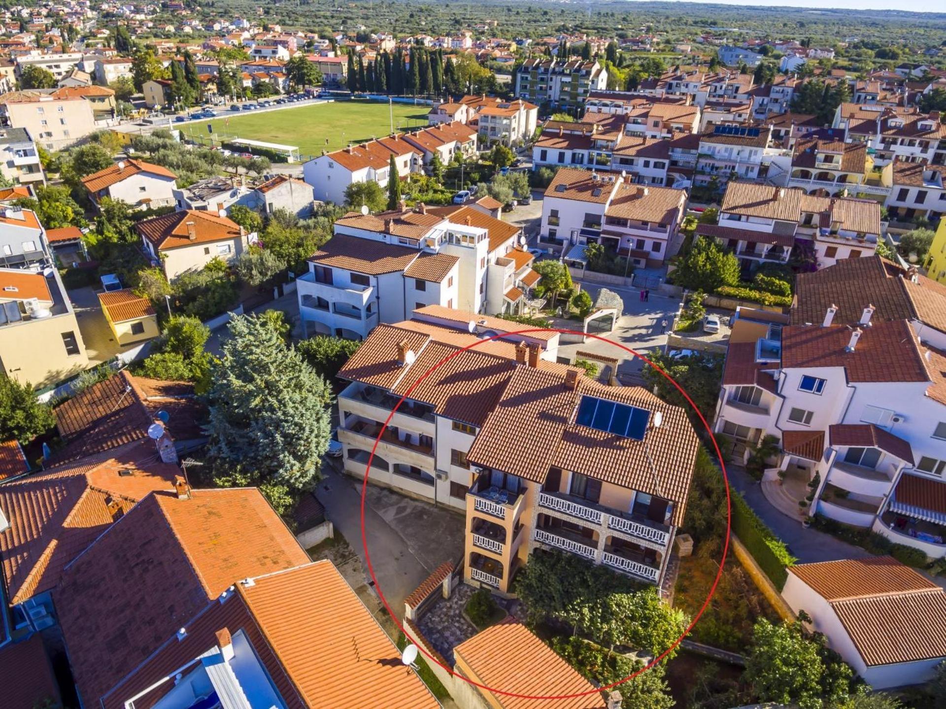 Apartments Mir Fazana Exterior photo